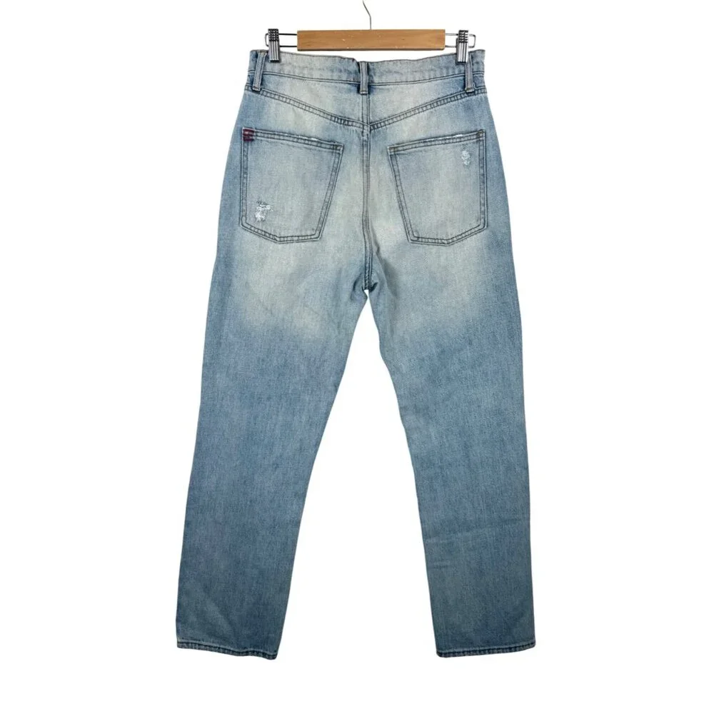 Urban Outfitters BDG Straight leg crop boyfriend‎ jeans light 90s sz 27